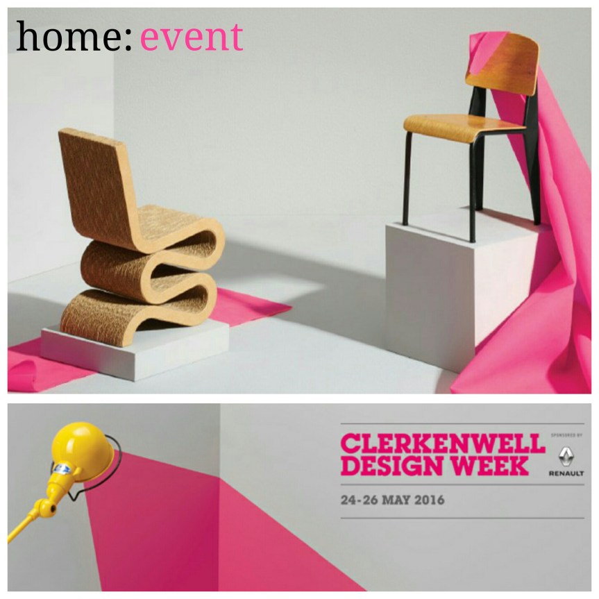 home: event [ Clerkenwell Design Week&nbsp;]