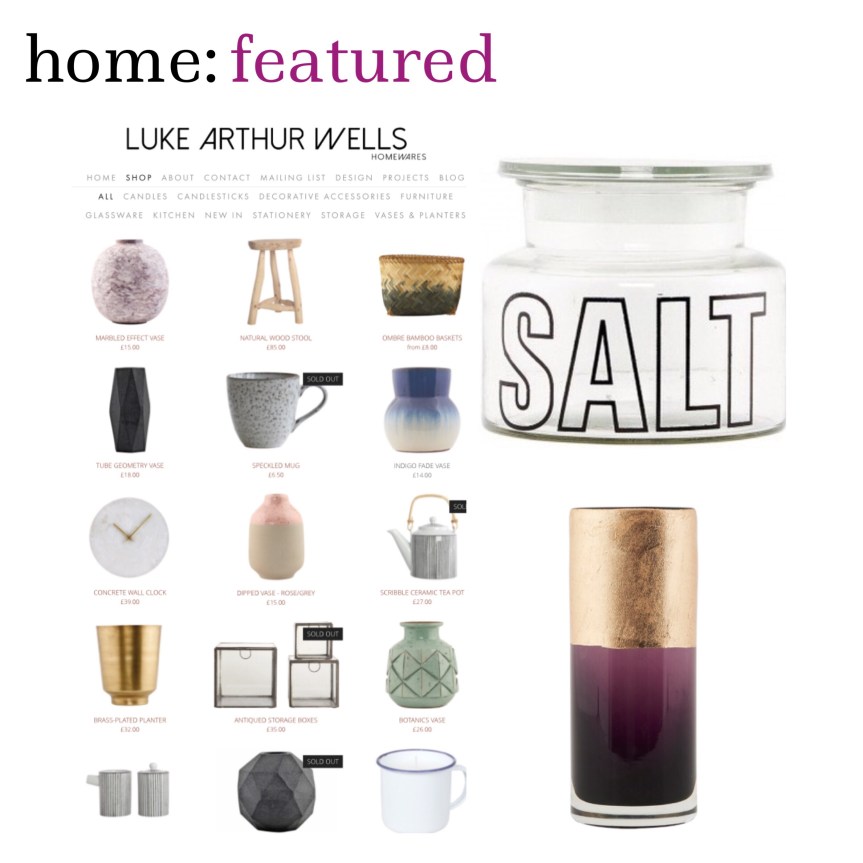 home: featured [ Luke Arthur Wells ] 