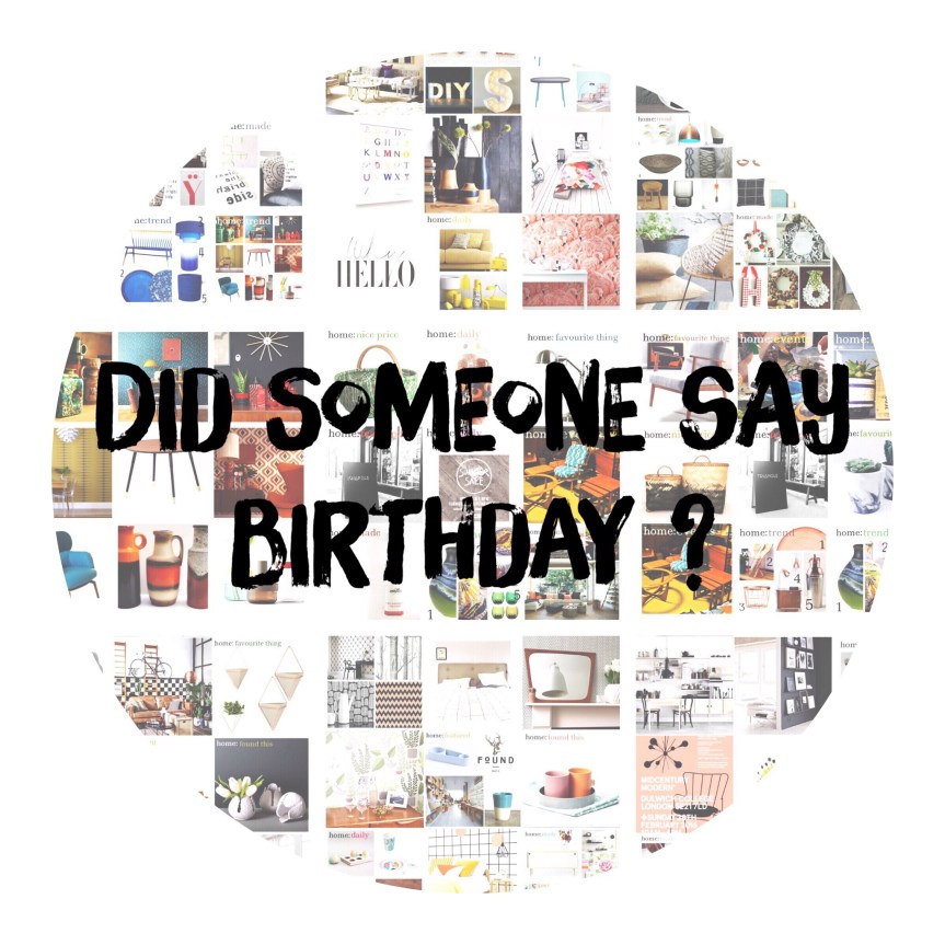 home: giveaway [ first birthday ] 