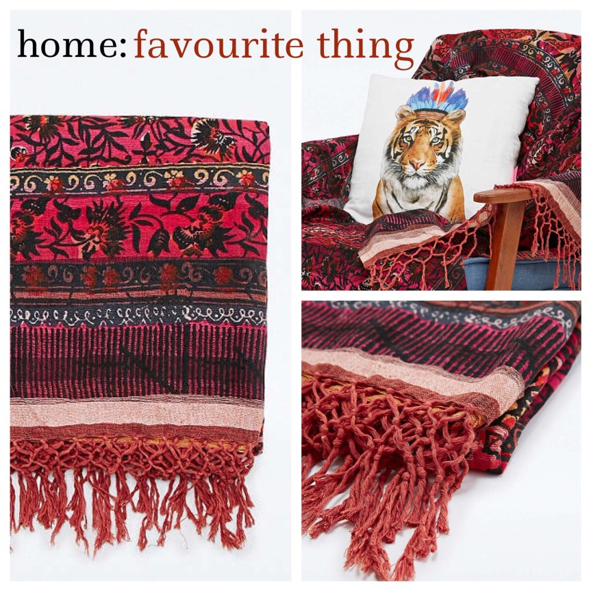home: favourite thing [ bohemian blanket ] 