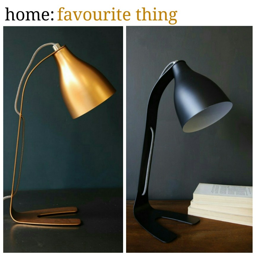 home: favourite thing [ lamp&nbsp;]