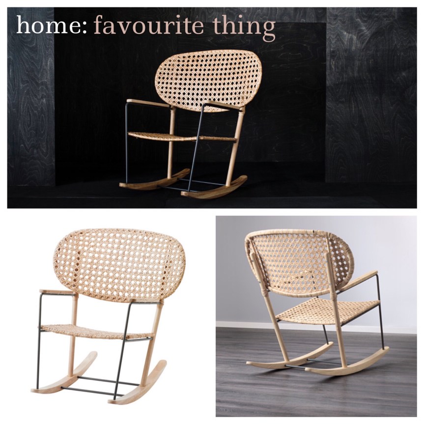 home: favourite thing [ IKEA rocking chair ] 