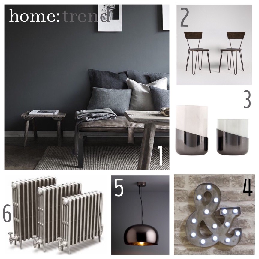 home: trend [ gunmetal silver ] 
