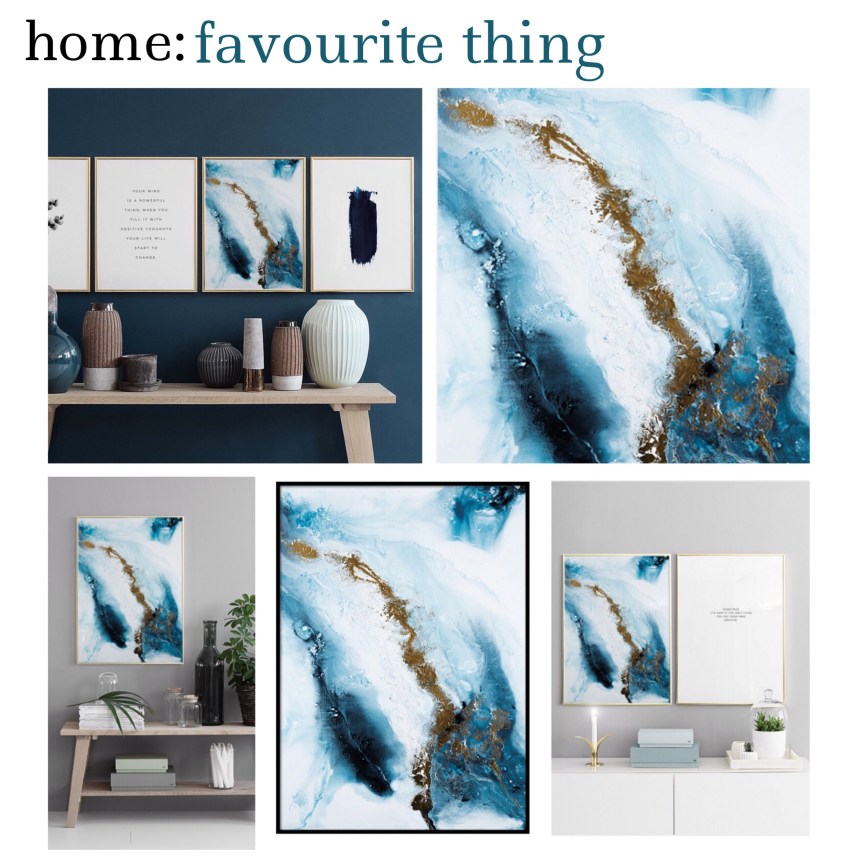 home: favourite thing [ poster print ] 