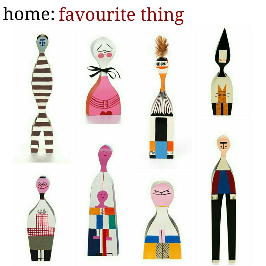 home: favourite thing [ Vitra dolls&nbsp;]