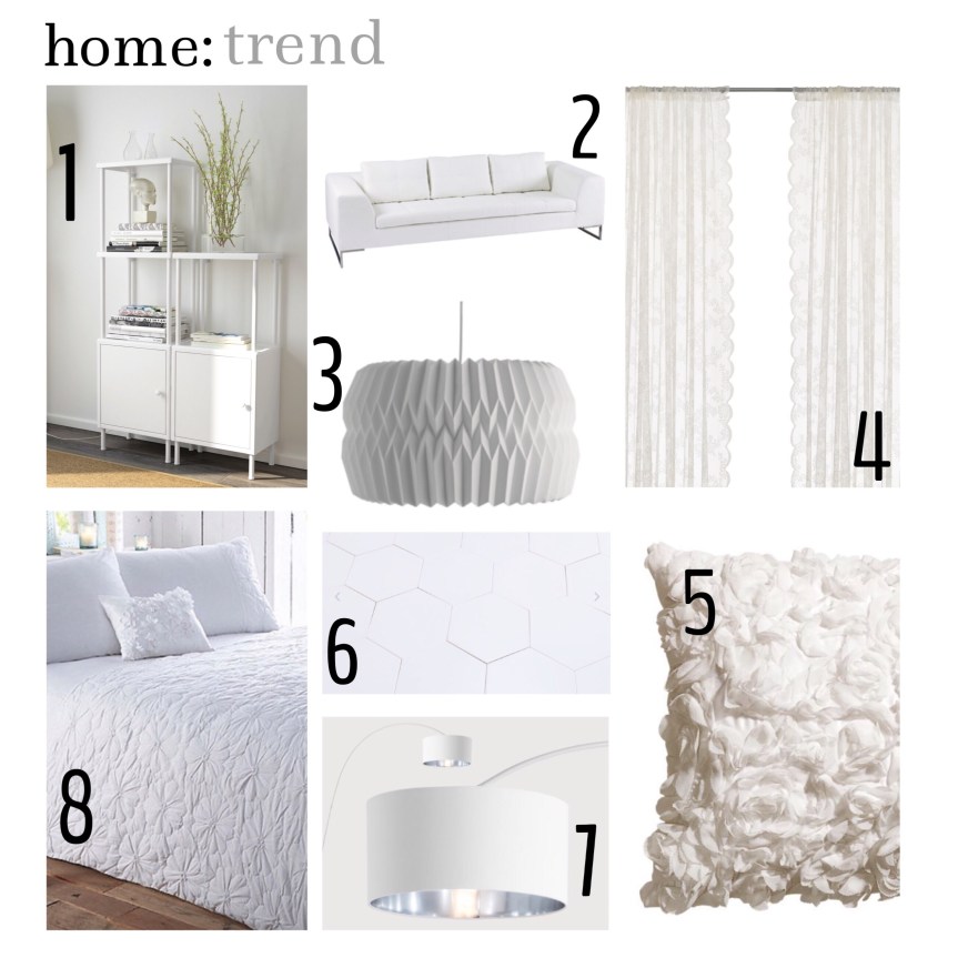 home: trend [ raw white ] 