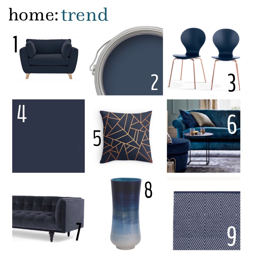 home: trend [ navy ] 