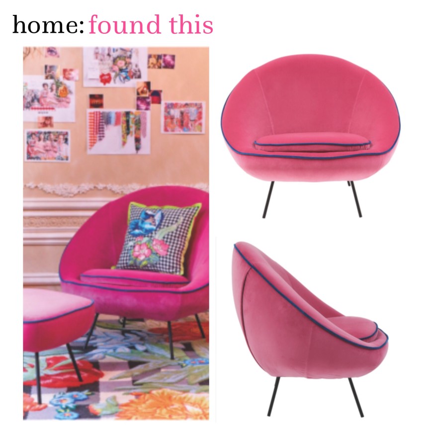 home: found this [ House of Holland armchair ] 