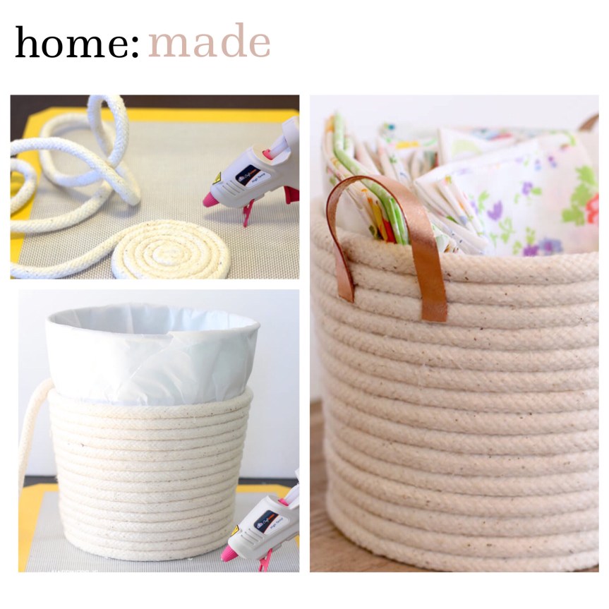 home: made [ diy rope basket ] 
