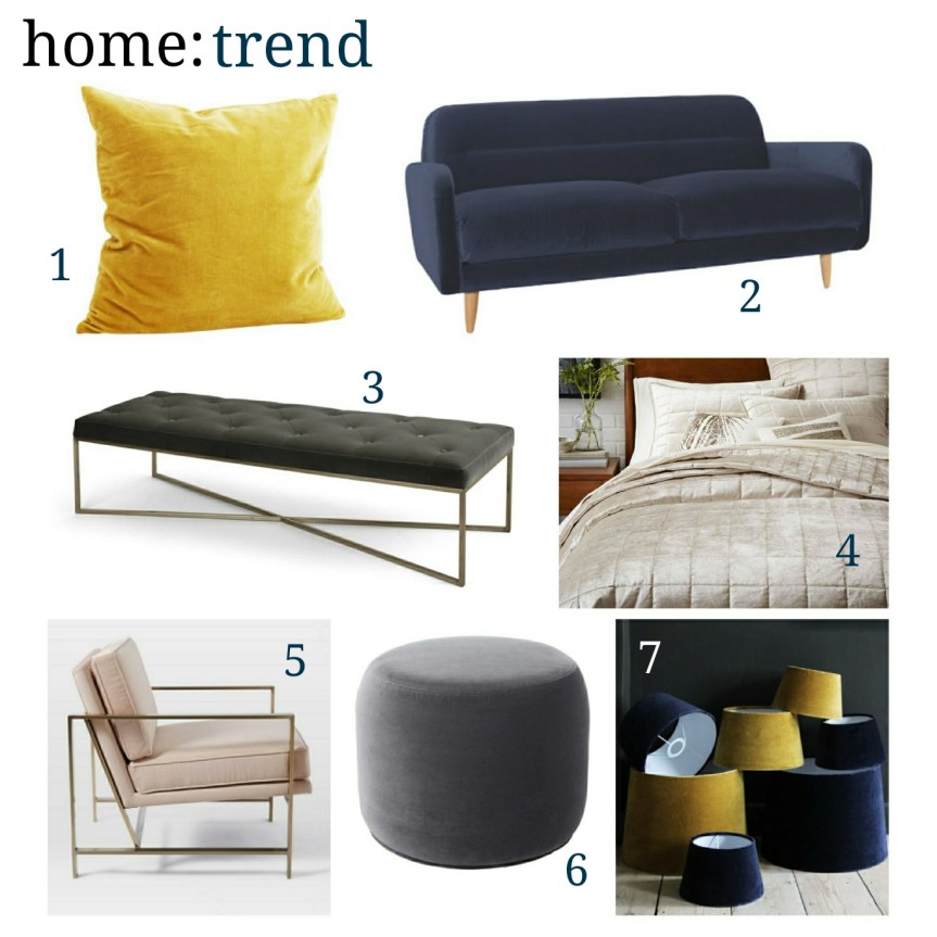 home: trend [ velvet&nbsp;]