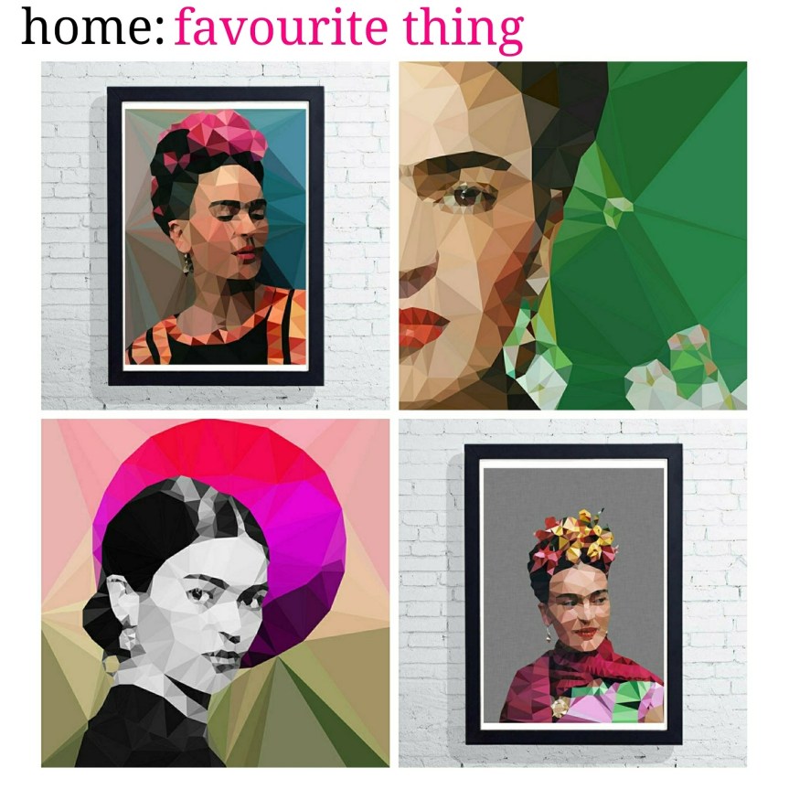 home: favourite thing [ Frida prints&nbsp;]