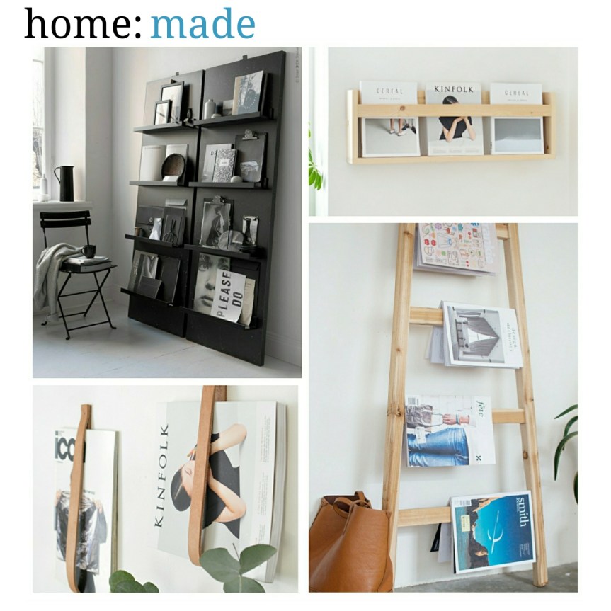 home: made [ magazine shelves&nbsp;]