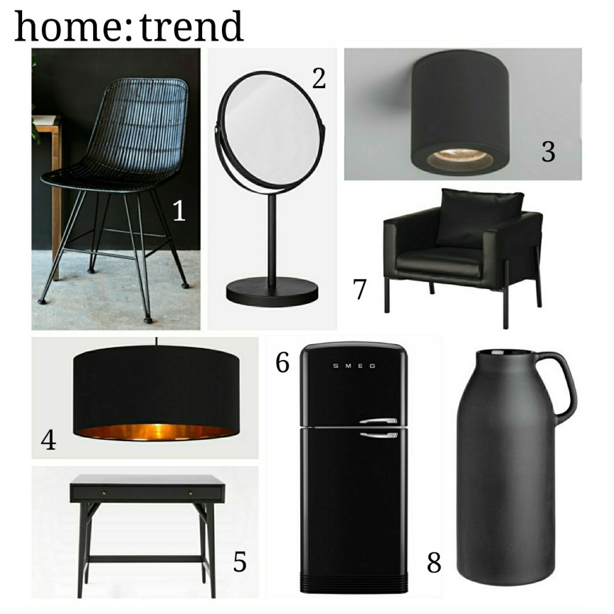 home: trend [ finish it in black&nbsp;]
