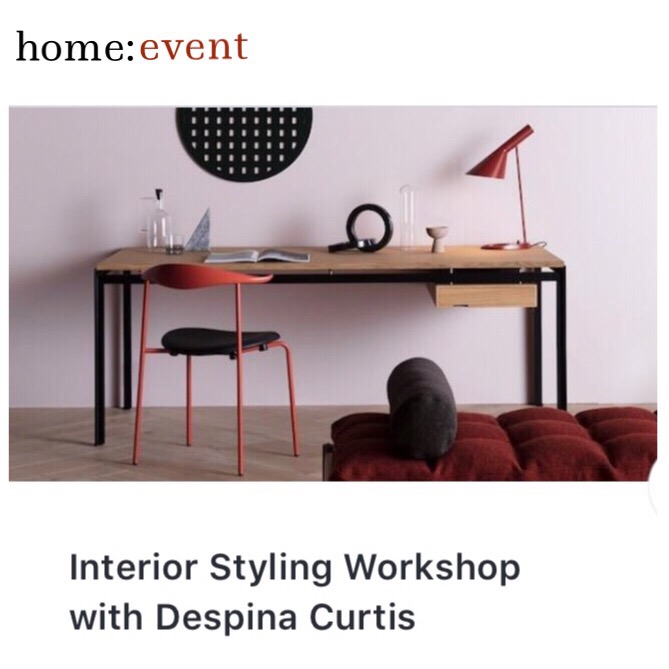 home: event [ interiors styling workshop ] 