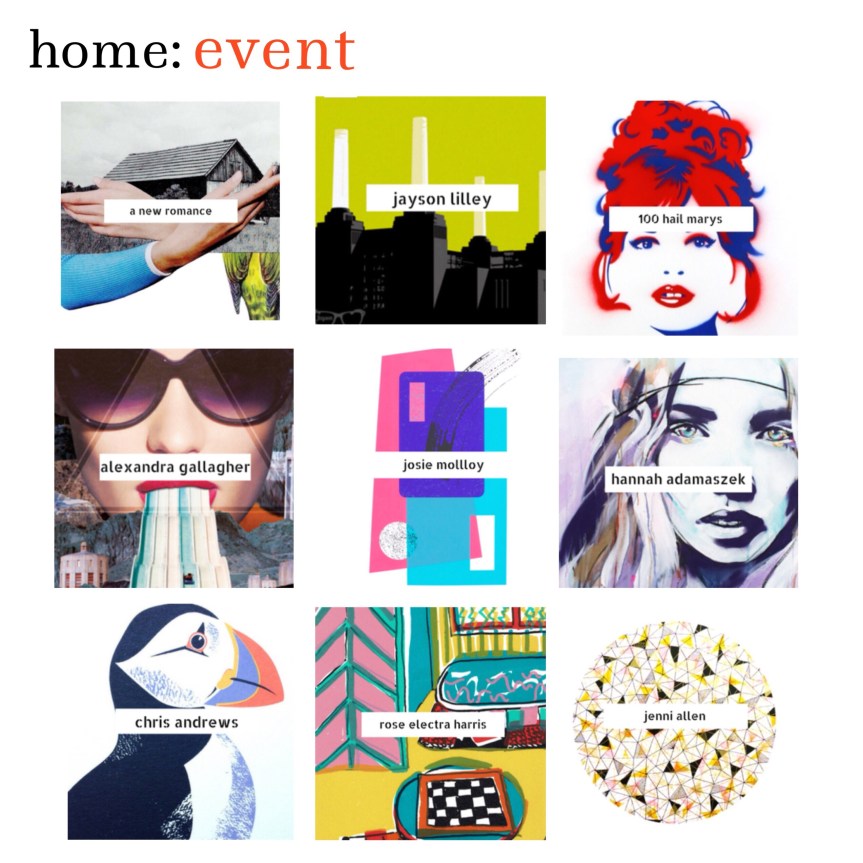 home: event [ Art Snug at West Elm ] 