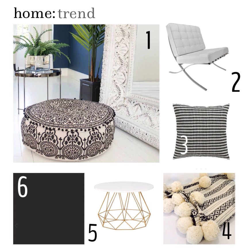 home: trend [ black and white ] 