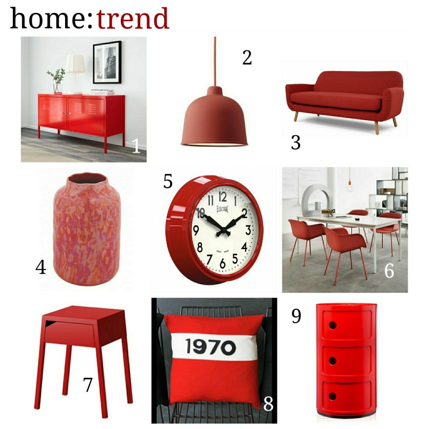 home: trend [ Red&nbsp;]