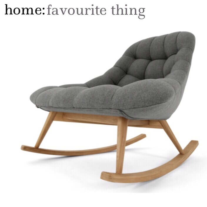home: favourite thing [ rocking chair&nbsp;]