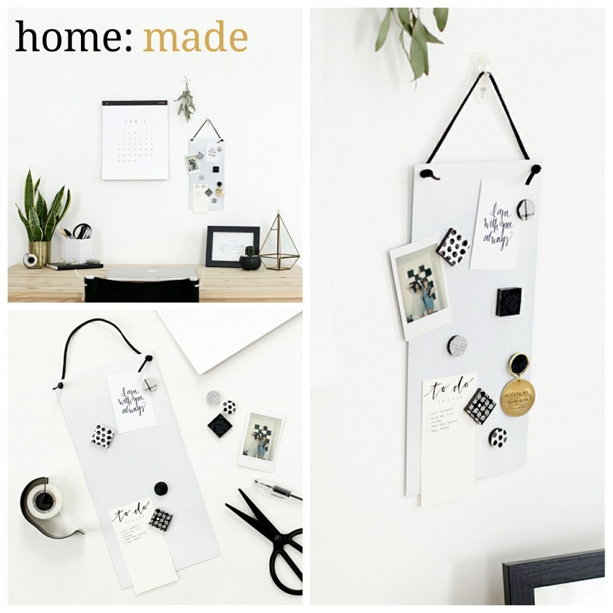 home: made [ magnetic memo board&nbsp;]