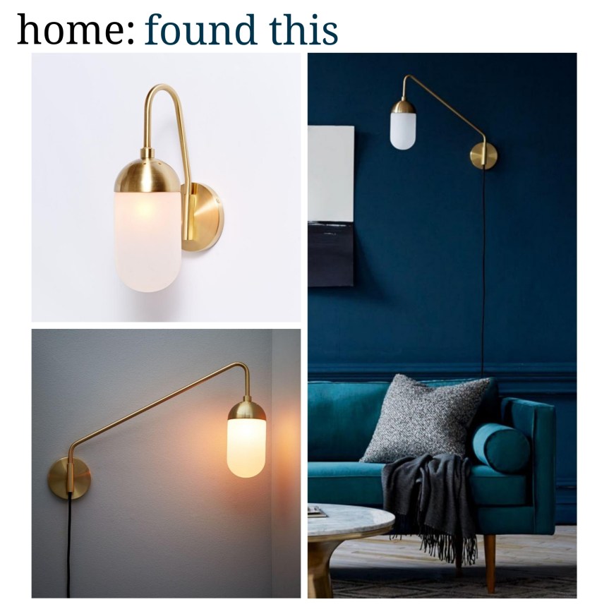 home: found this [ wall light&nbsp;]