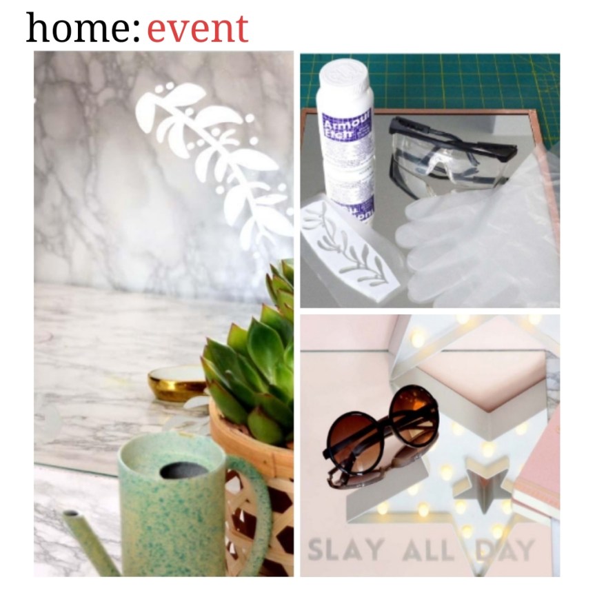 home: event [ glass etching&nbsp;]