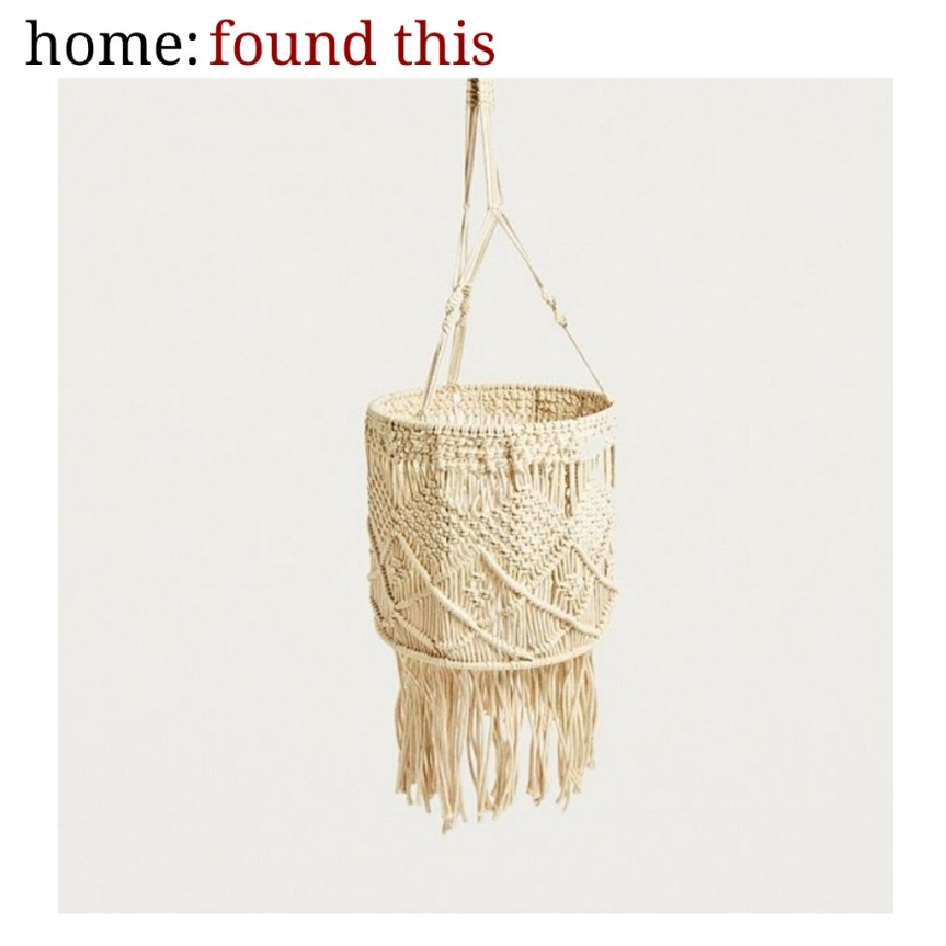 home: found this [ macrame light&nbsp;]