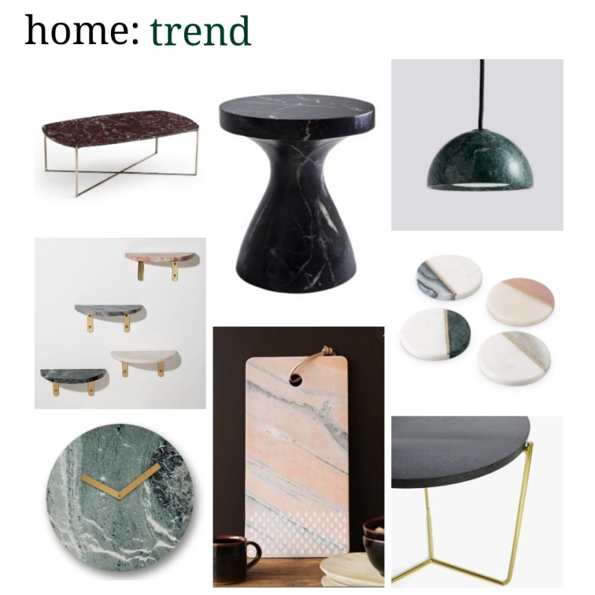 home: trend [ coloured marble&nbsp;]