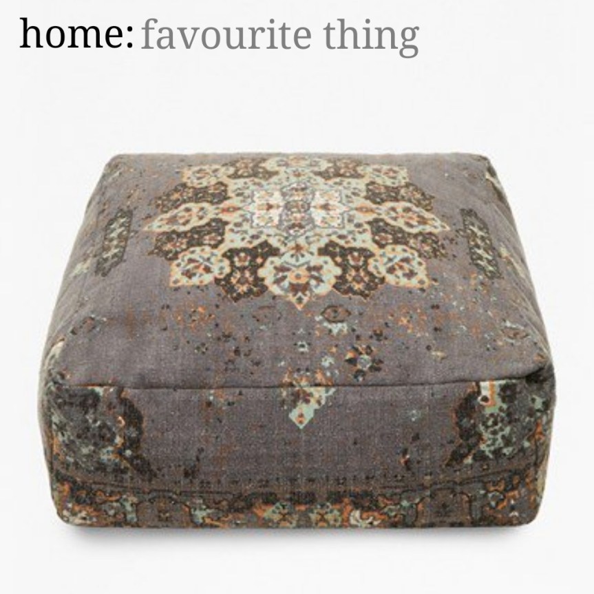 home: favourite thing [ pouffe&nbsp;]