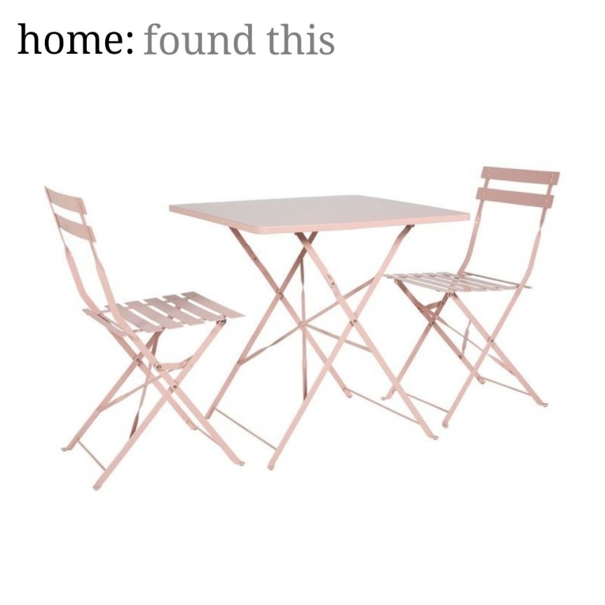 home: found this [ outdoor bistro set&nbsp;]