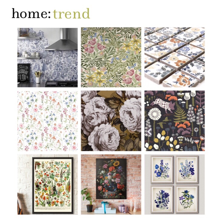 home: trend [ vintage florals&nbsp;]