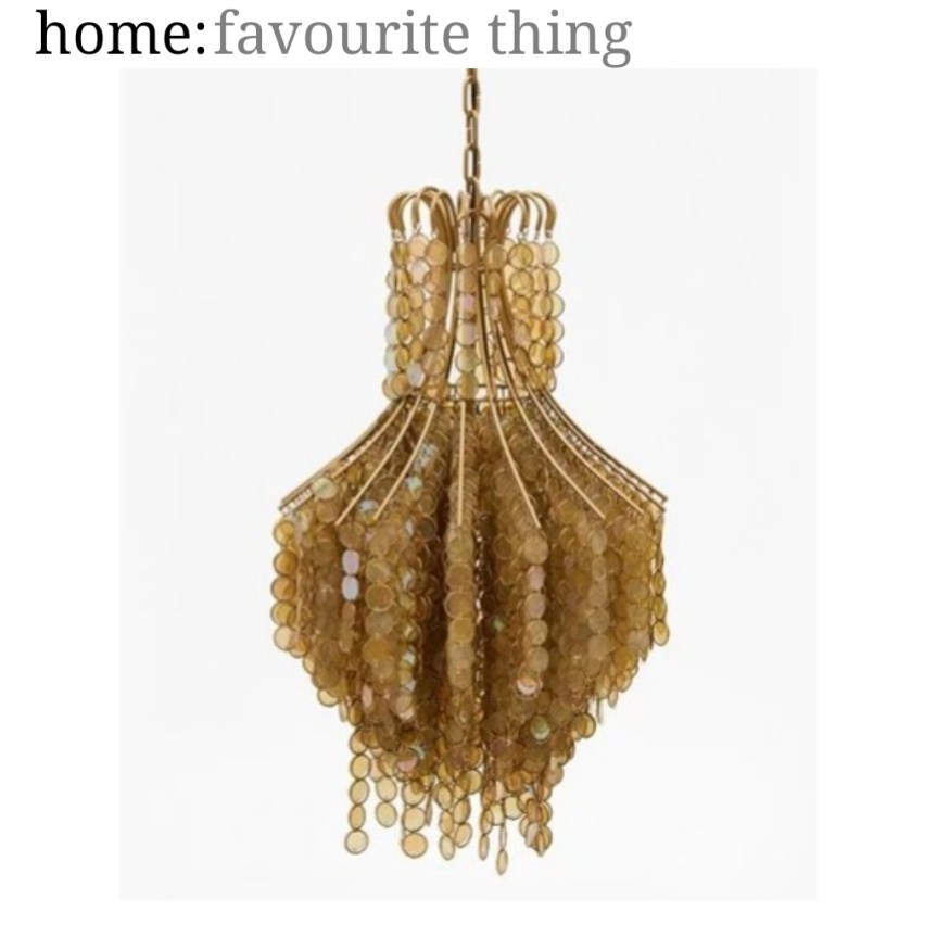 home: favourite thing [ chandelier&nbsp;]