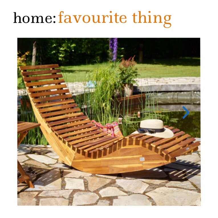 home: favourite thing [ sun lounger&nbsp;]