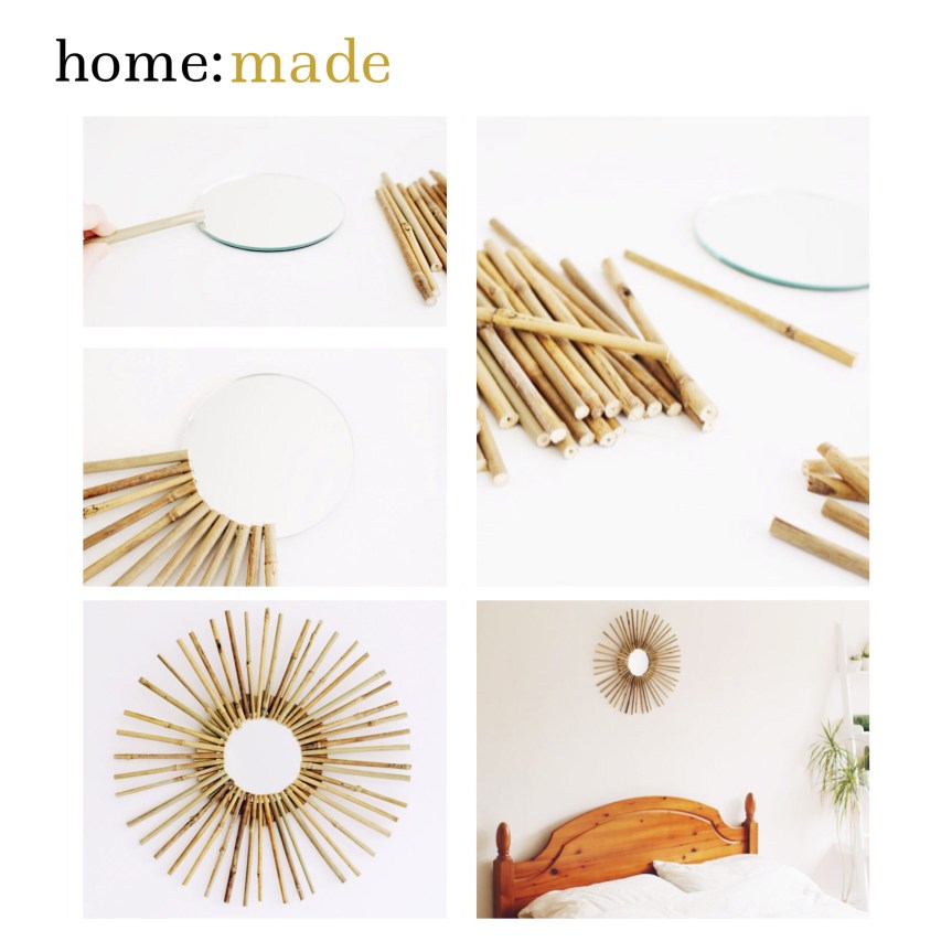 home: made [ bamboo mirror&nbsp;]