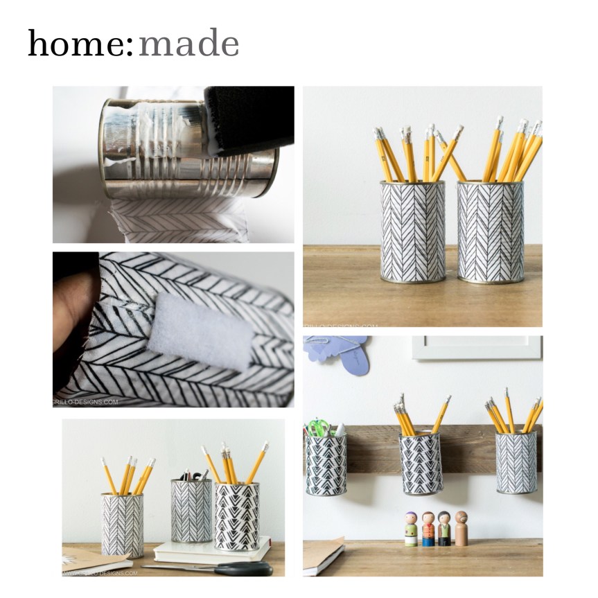 home: made [ pen holders&nbsp;]