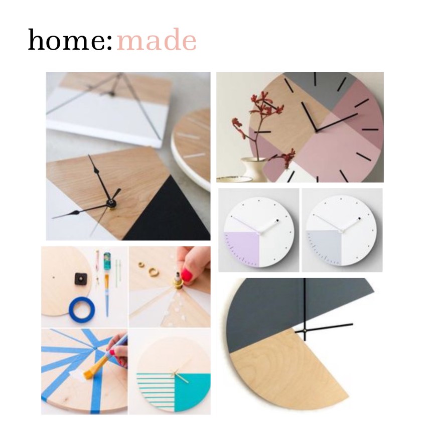 home: made [ clocks&nbsp;]