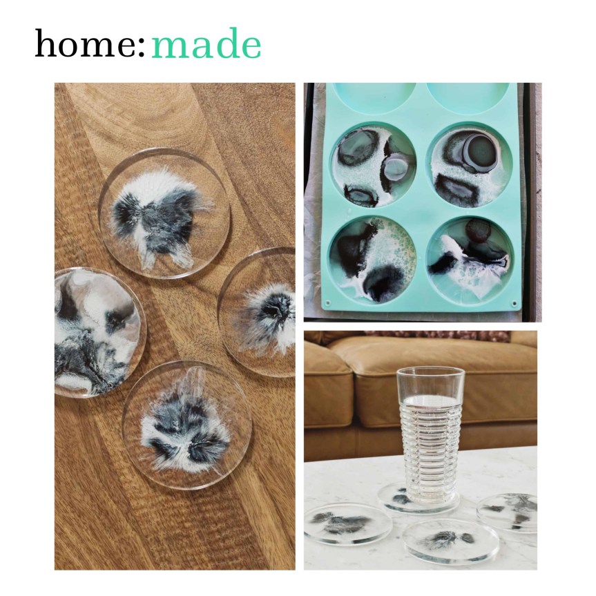 home: made [ diy resin coasters&nbsp;]