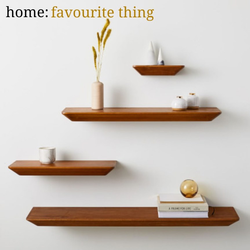 home: favourite thing [ floating shelves&nbsp;]