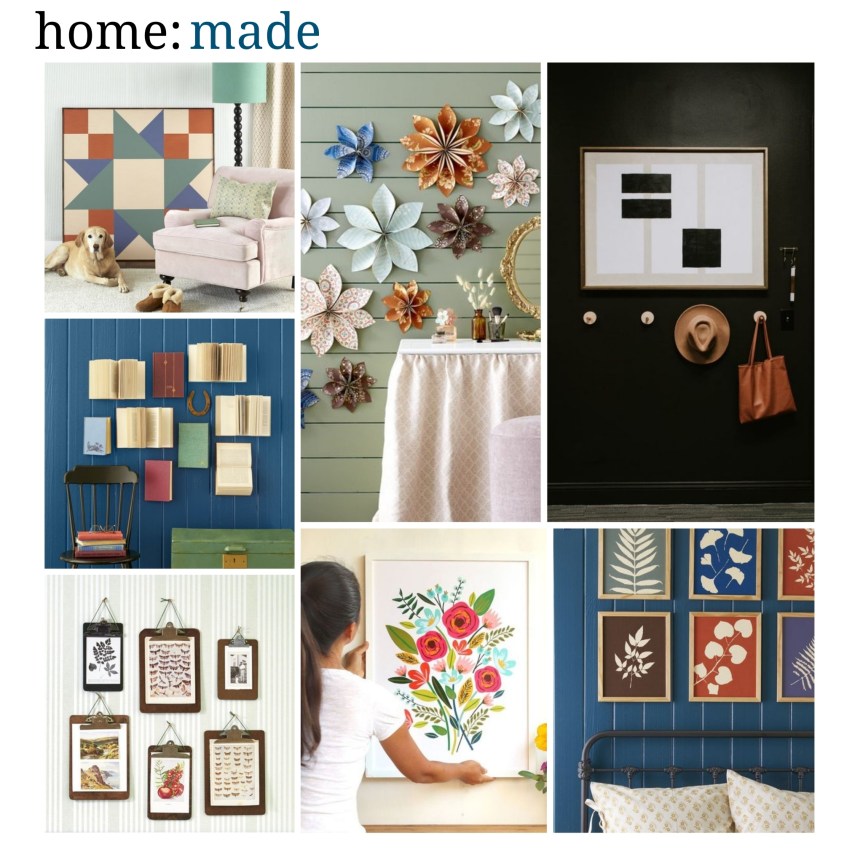 home: made [ DIY wall decor&nbsp;]