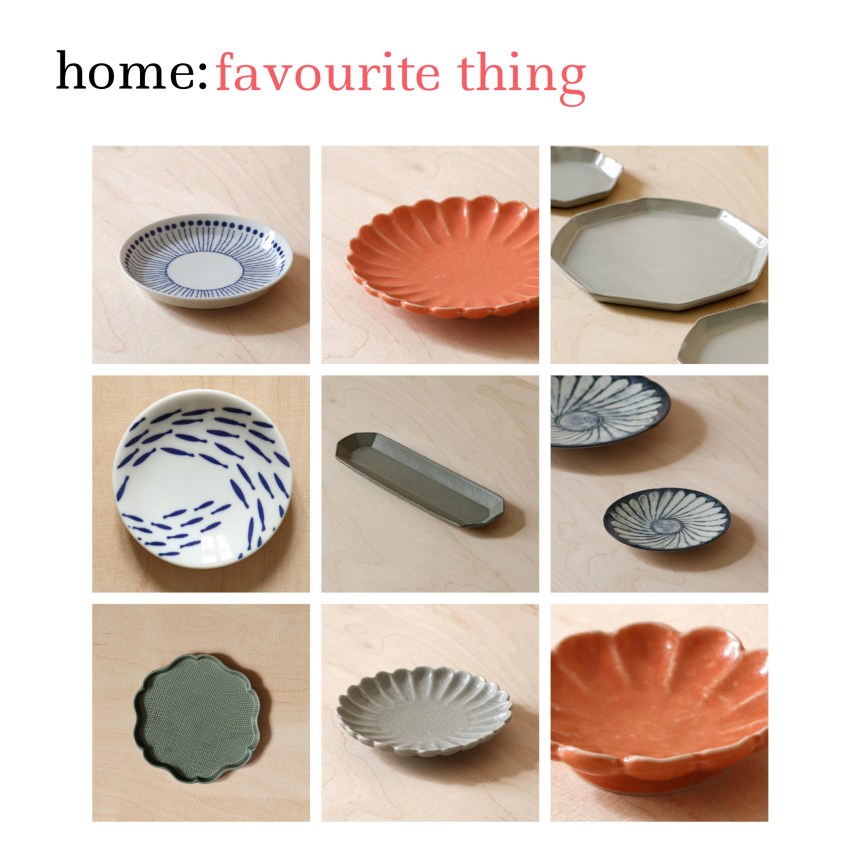 home: favourite thing [ plates&nbsp;]