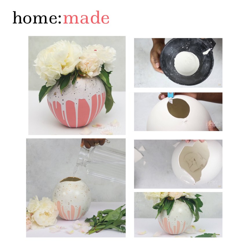 home: made [ balloon vase&nbsp;]