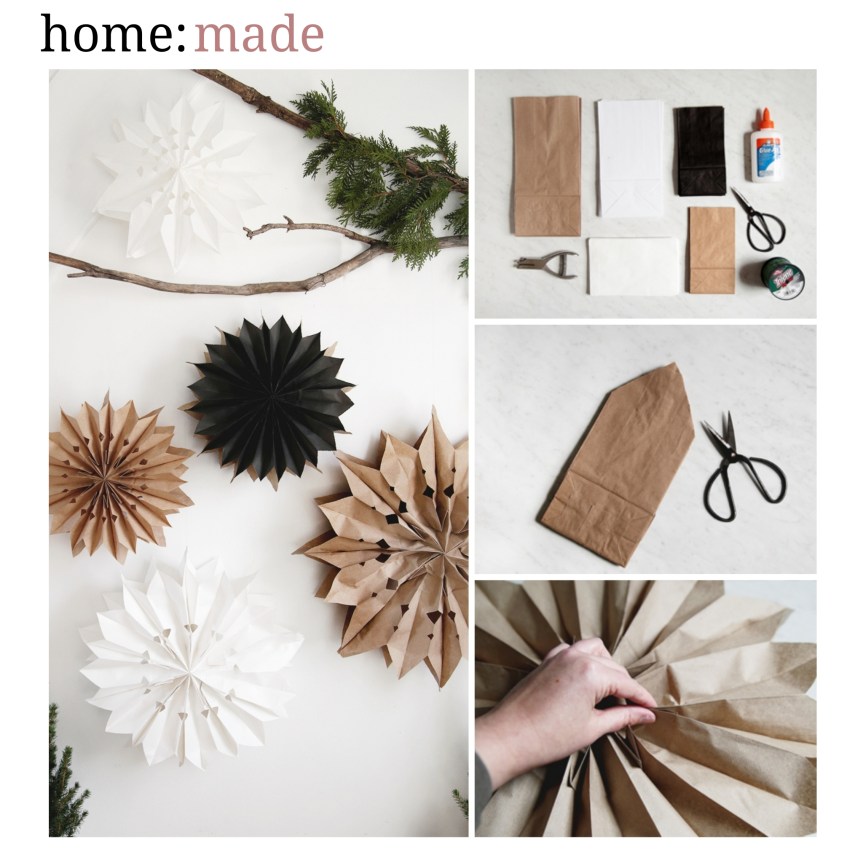 home: made [ paper stars&nbsp;]